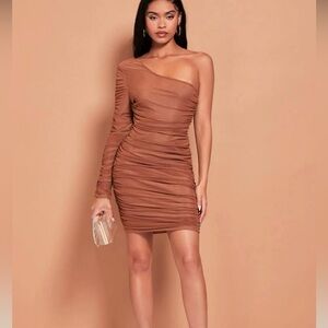 Brown dress